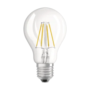 ΛΑΜΠΑ LED RETROFIT, CL A040 ΔΙΑΦΑΝΟ 4W - E27  - ΘΕΡΜΟ ΛΕΥΚΟ ΦΩΣ 827, LEDVANCE